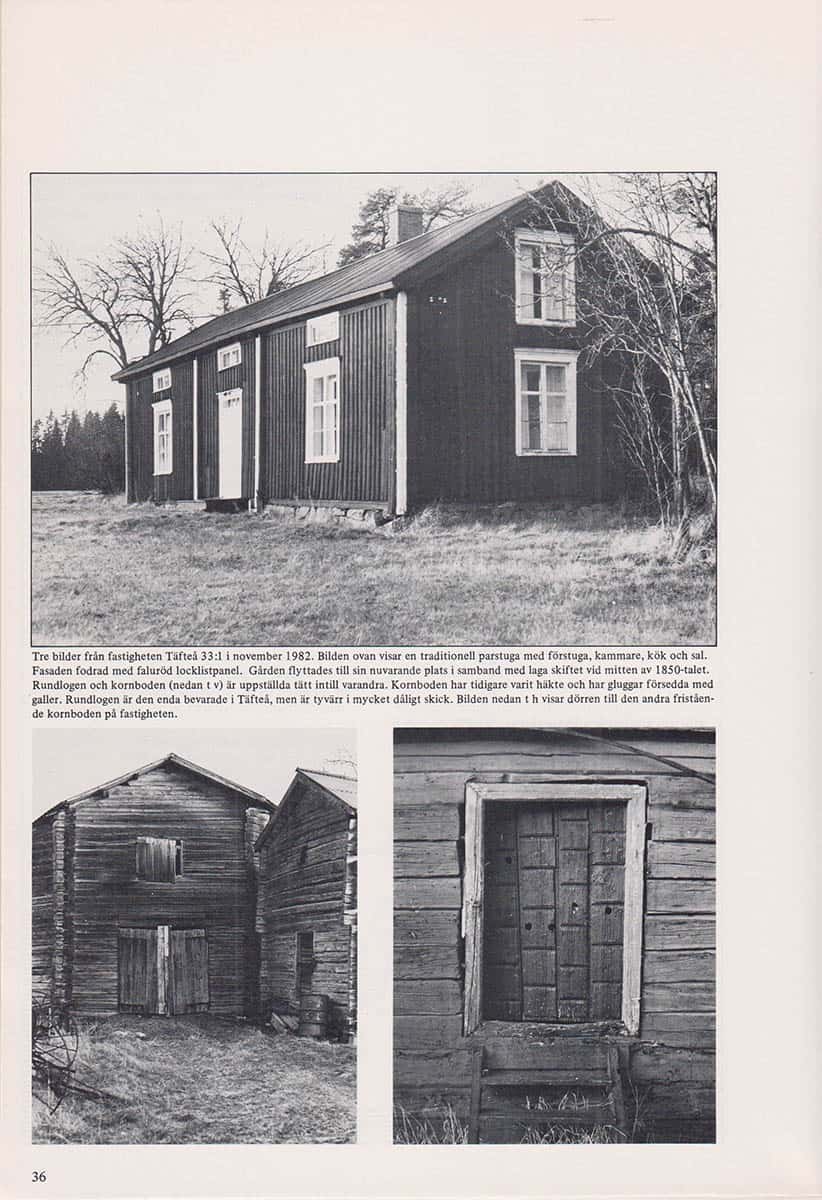 Röbäck och Täfteå. Inventering och bevarandeförslag 1982