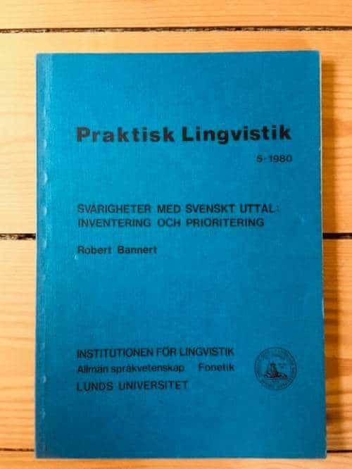 Robert Bannert : Praktisk Lingvistik
