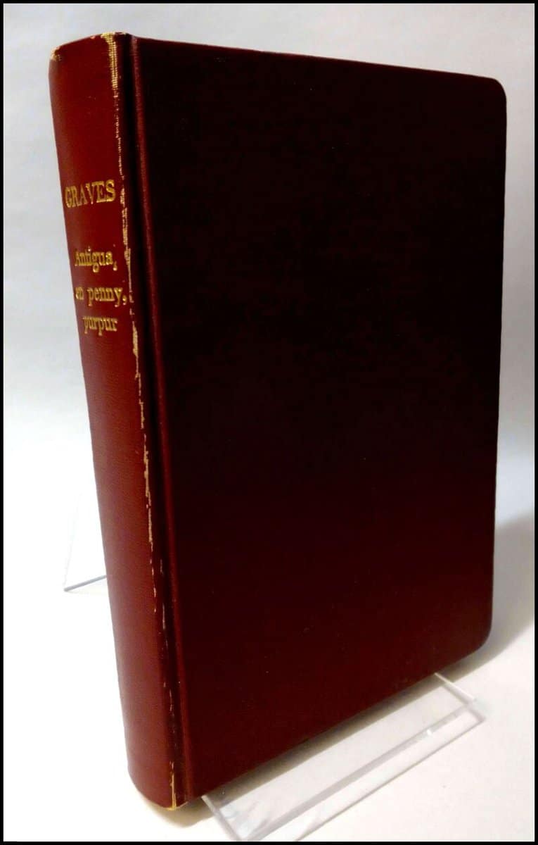 Robert Graves : Antigua, en penny, purpur
