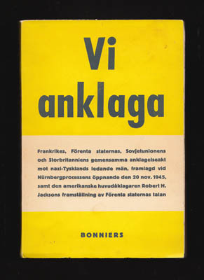 Robert H. Jackson : Vi anklaga