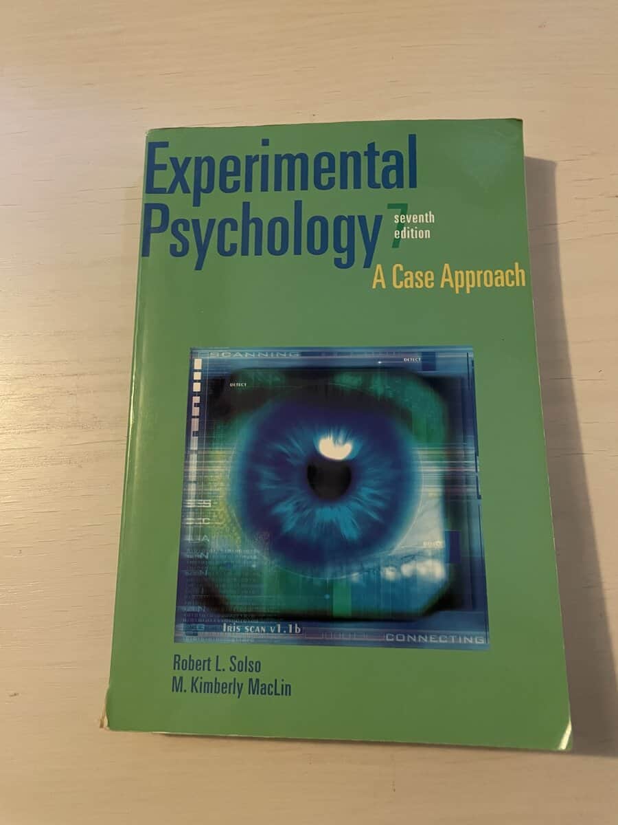 Robert L. Solso : Experimental psychology a case approach