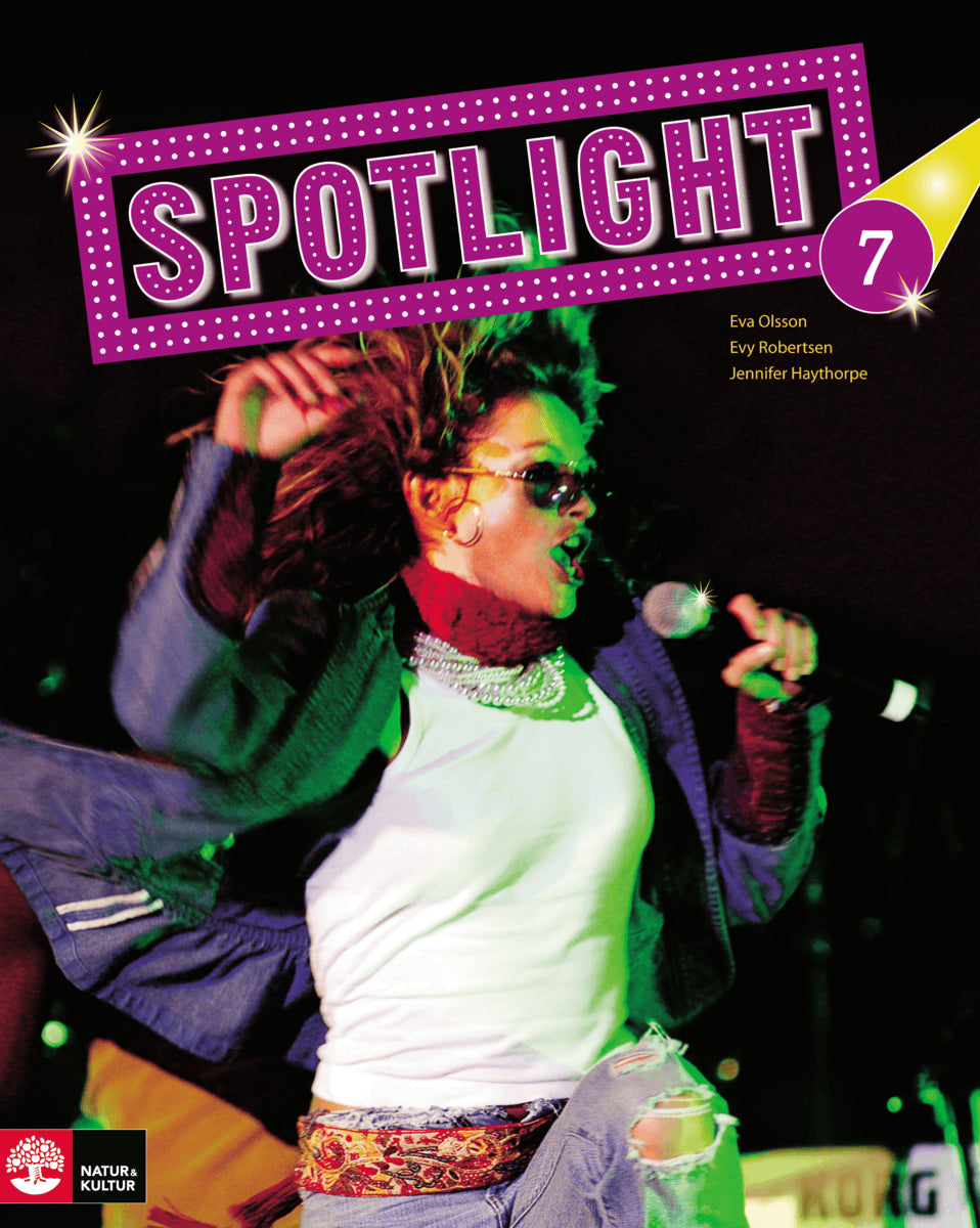 Robertsen, Evy ; Olsson, Eva ; Haythorpe, Jennifer : Spotlight 7 textbook