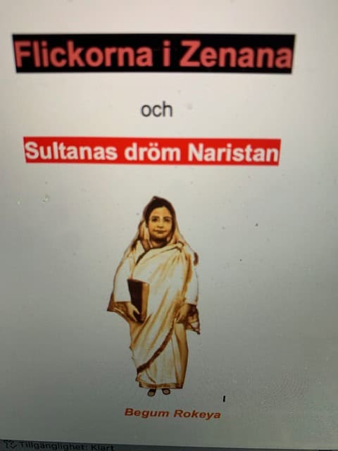 Rokeya Begum : Flickor i Zenana och Sultanas dröm