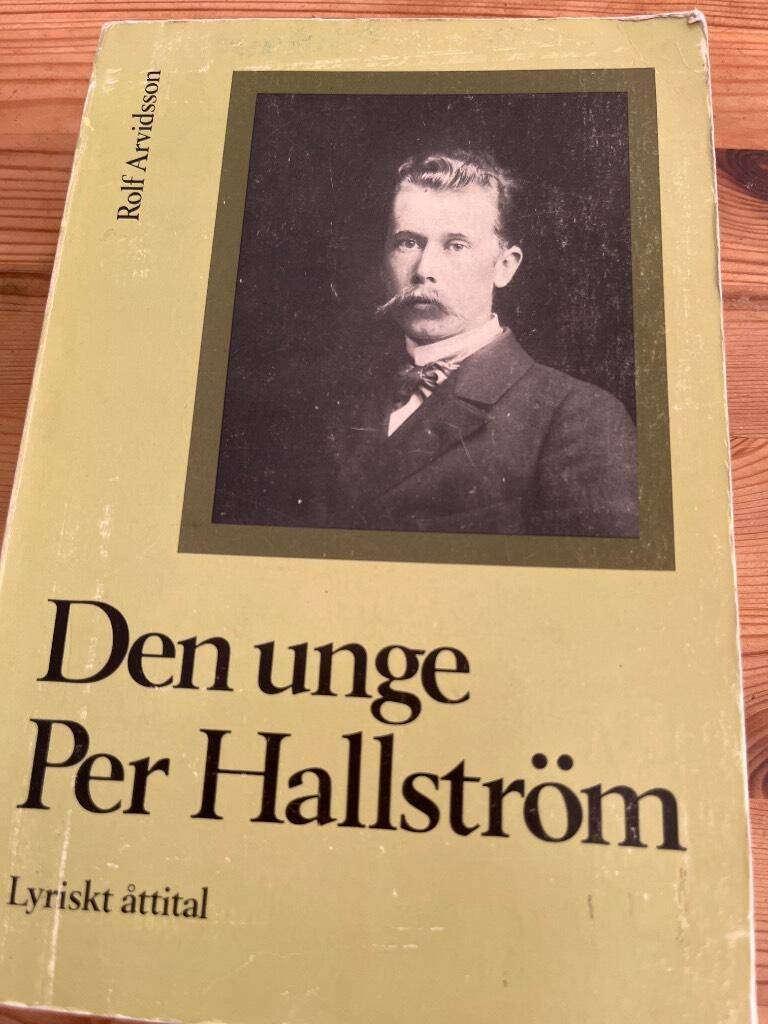 Rolf Arvidsson : Den unge Per Hallström