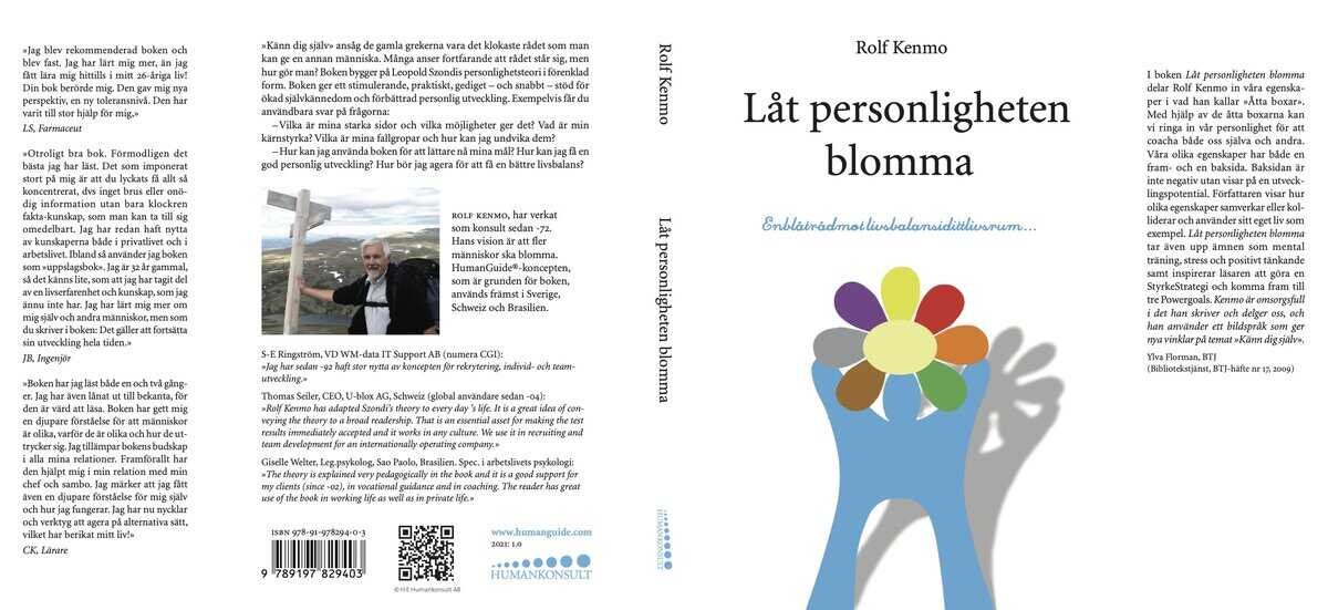 Rolf Kenmo : Låt personligheten blomma