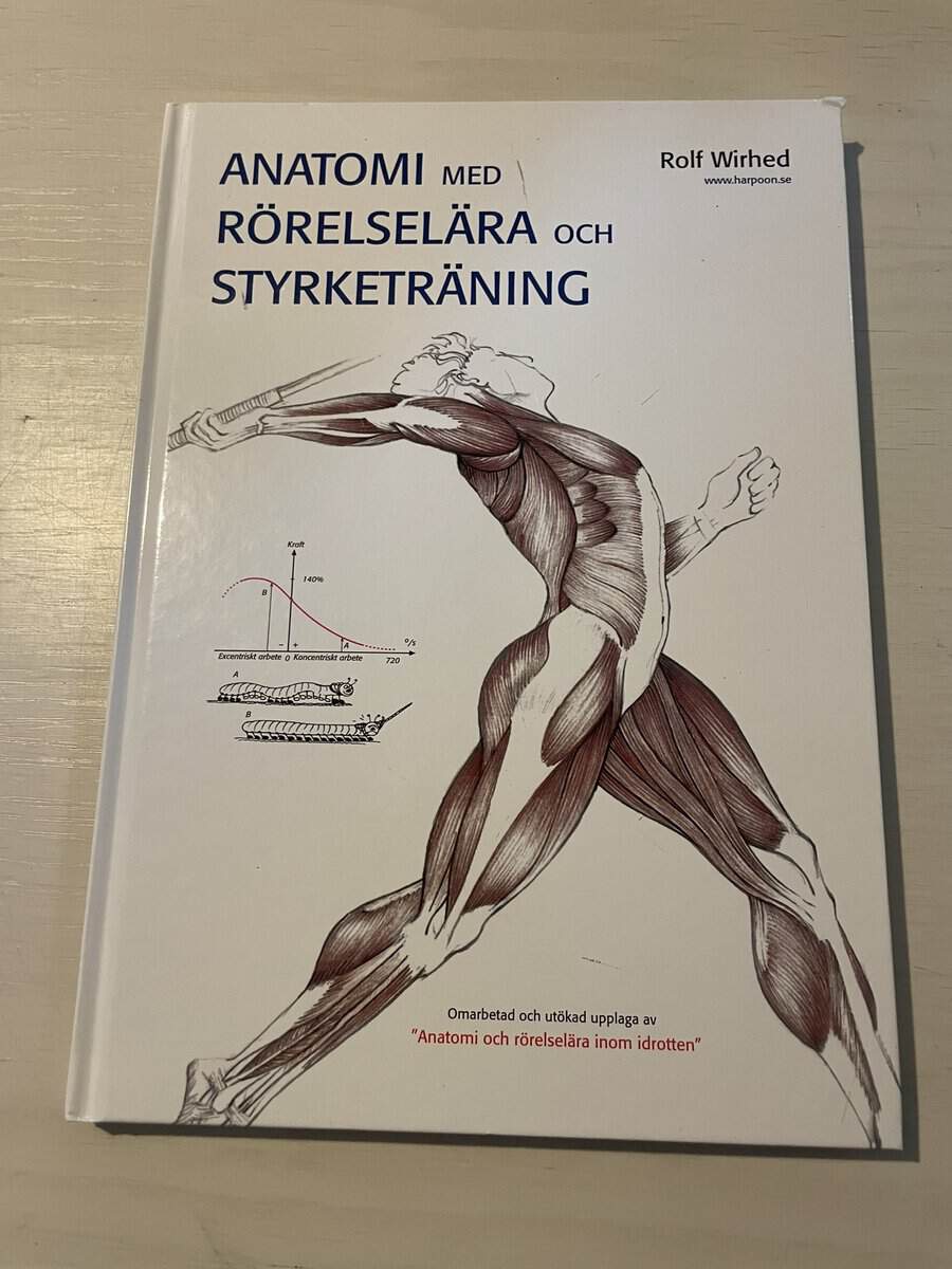 Rolf Wirhed : Anatomi med rörelselära och styrketräning