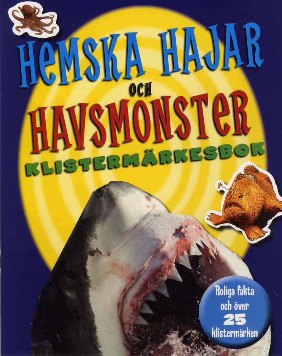 Rona Skene : Hemska hajar och havsmonster klistermärkesbok