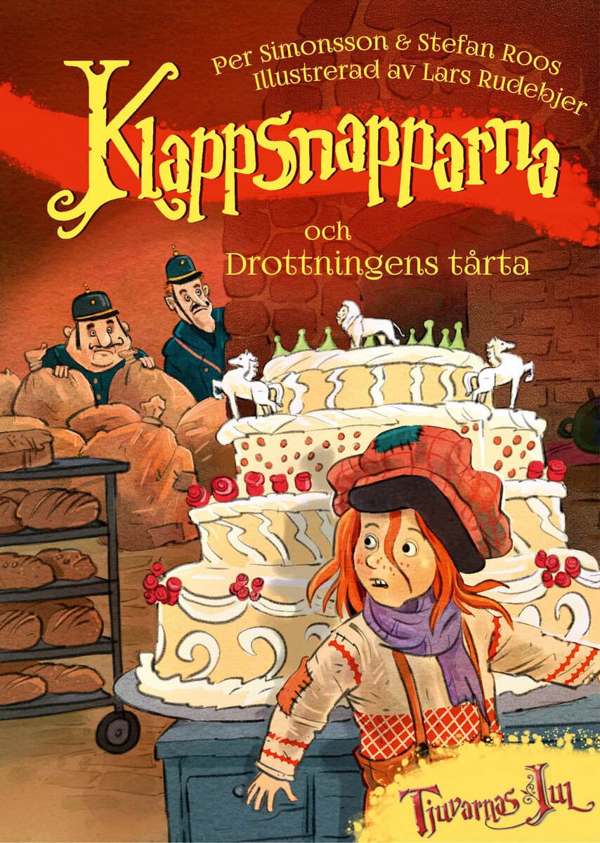 Roos, Stefan ; Simonsson, Per : Klappsnapparna och drottningens tårta