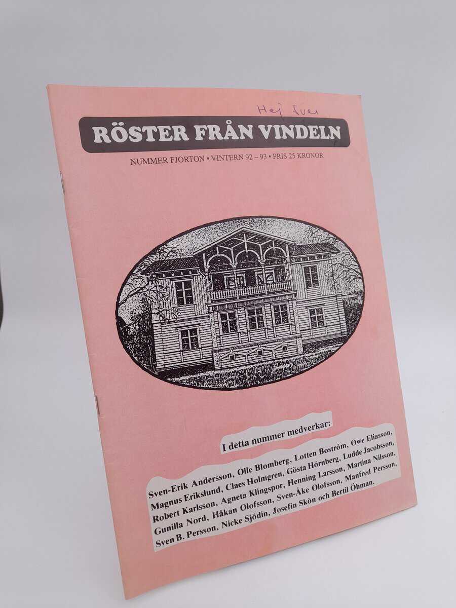 Röster från Vindeln : 1992-1993/14