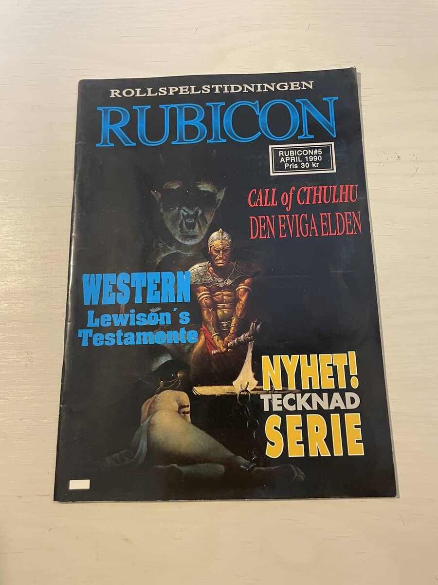 Rubicon - Rollspelstidning #5 1990