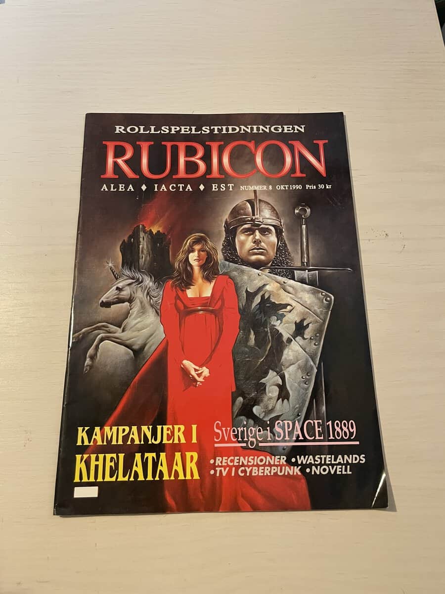 Rubicon - Rollspelstidning #8 1990