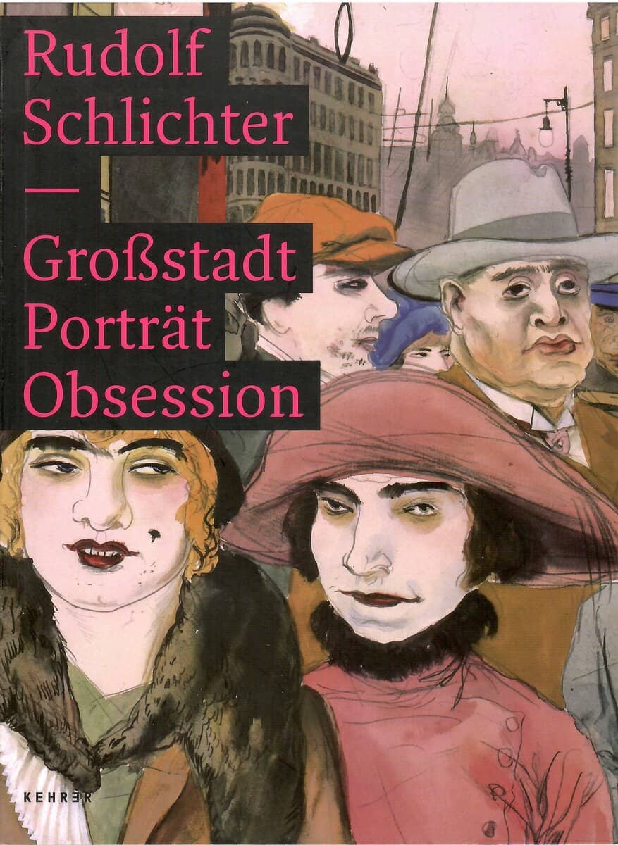 Rudolf Schlichter : Rudolf Schlichter - Großstadt Porträt Obsession