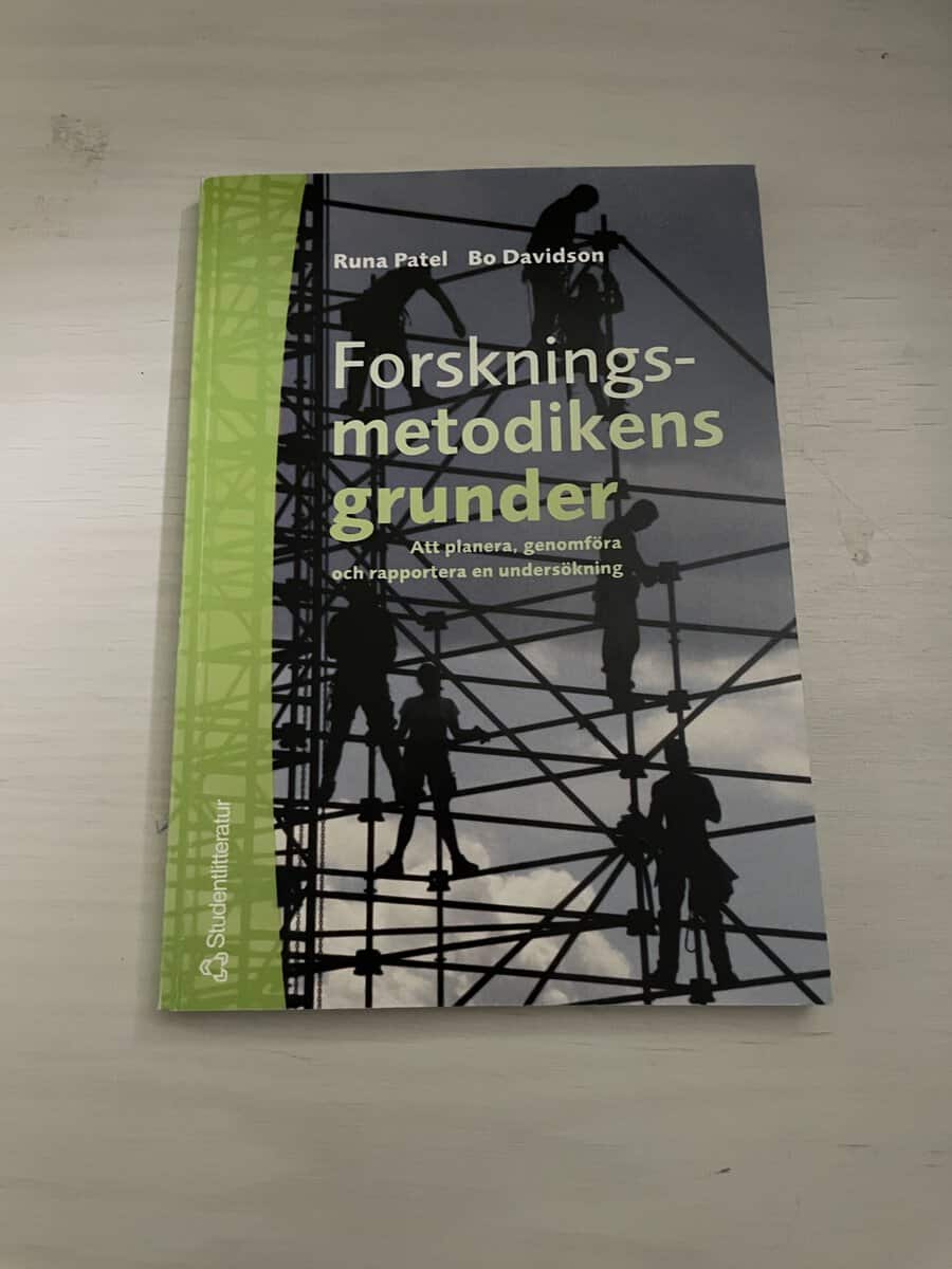 Runa Patel : Forskningsmetodikens grunder