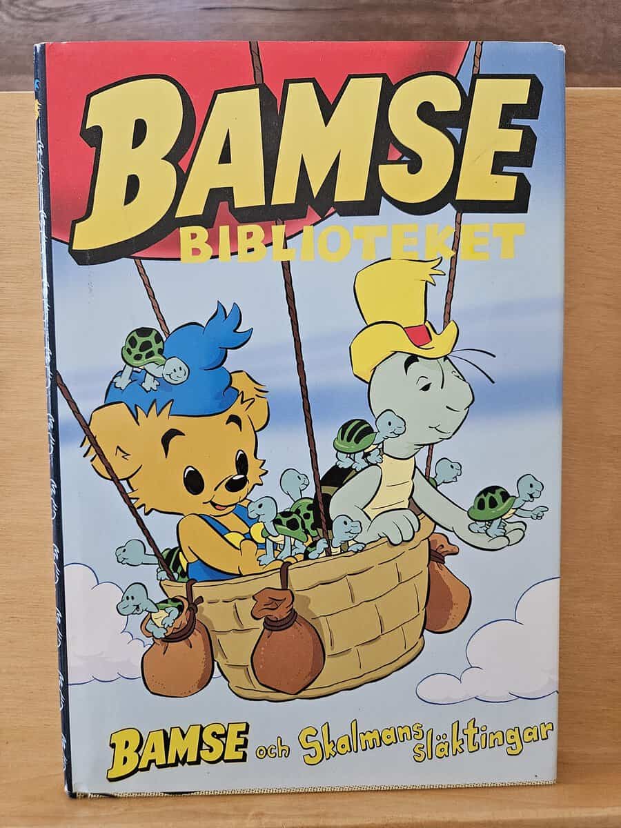 Rune Andréasson : Bamsebiblioteket - Bamse och Skalmans släktingar