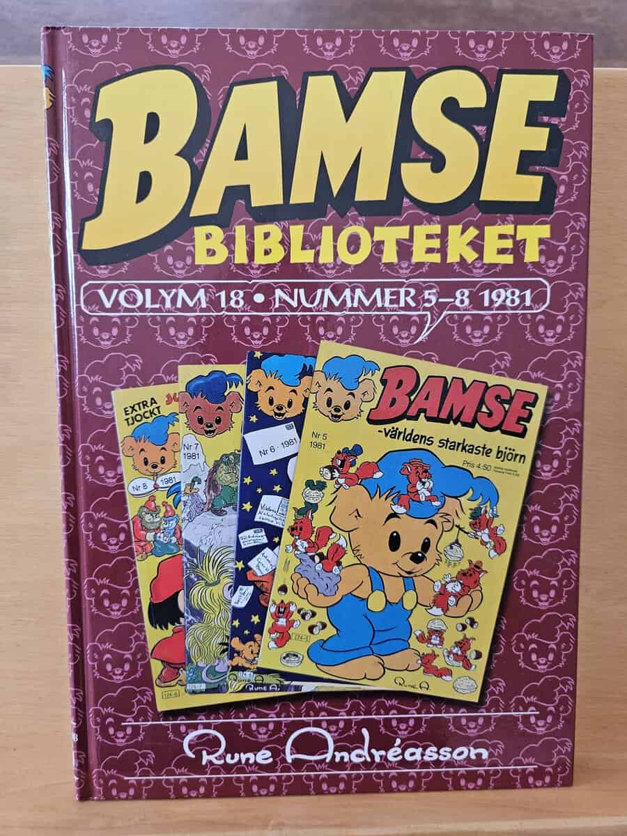 Rune Andréasson : Bamsebiblioteket - volym 18