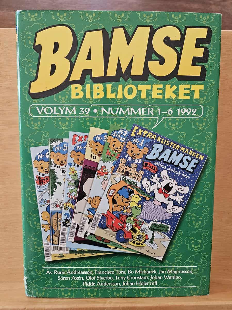 Rune Andréasson : Bamsebiblioteket - volym 39