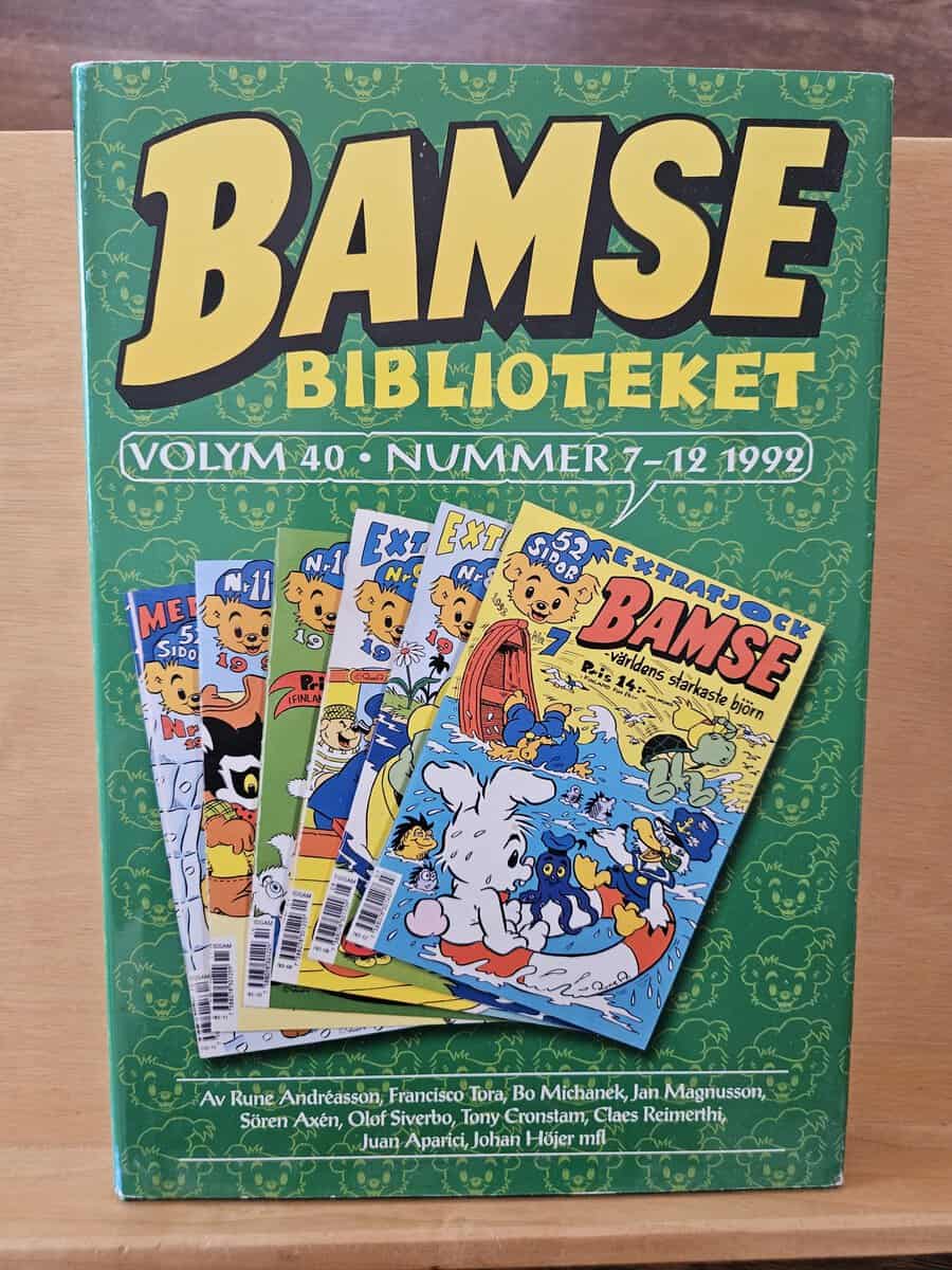 Rune Andréasson : Bamsebiblioteket - volym 40