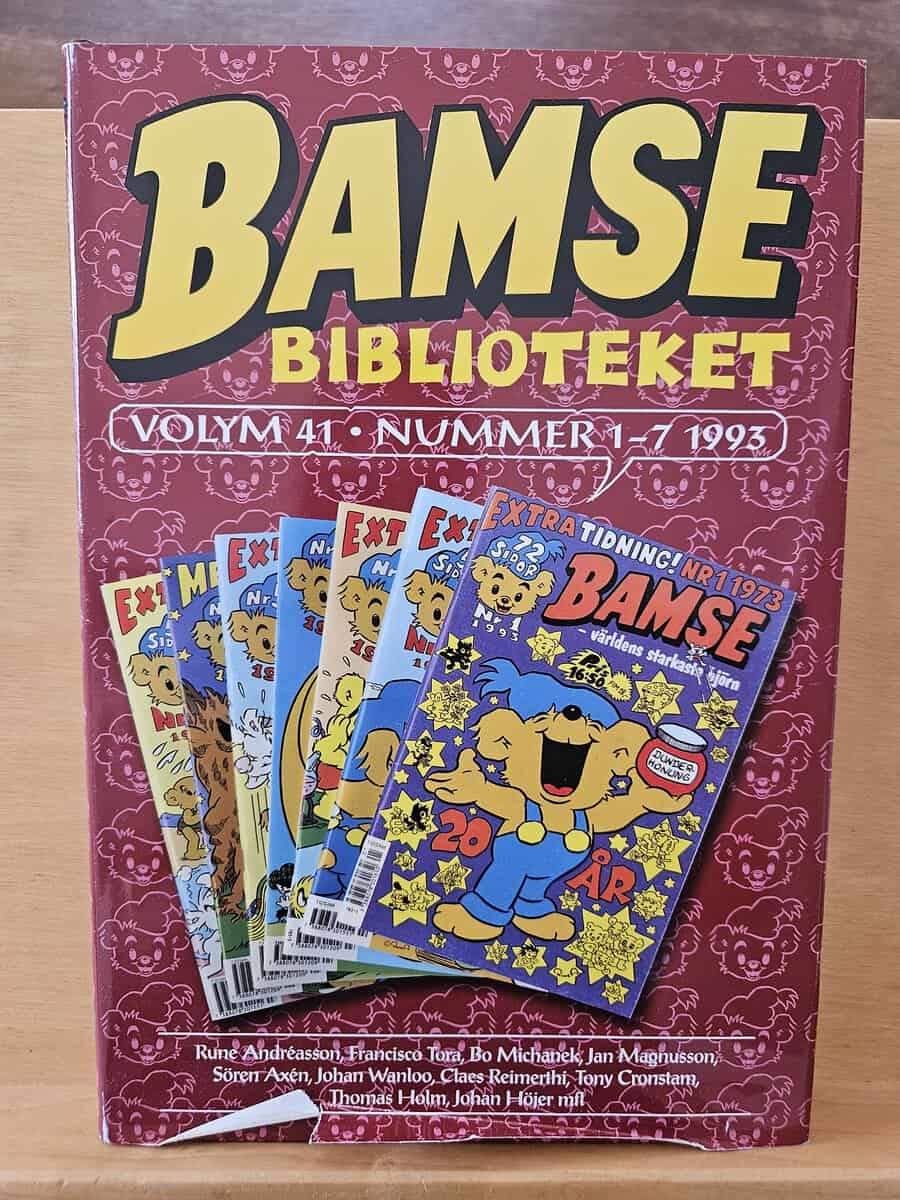 Rune Andréasson : Bamsebiblioteket - volym 41