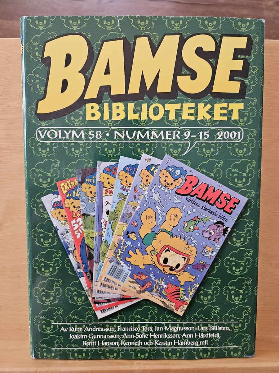 Rune Andréasson : Bamsebiblioteket - volym 58