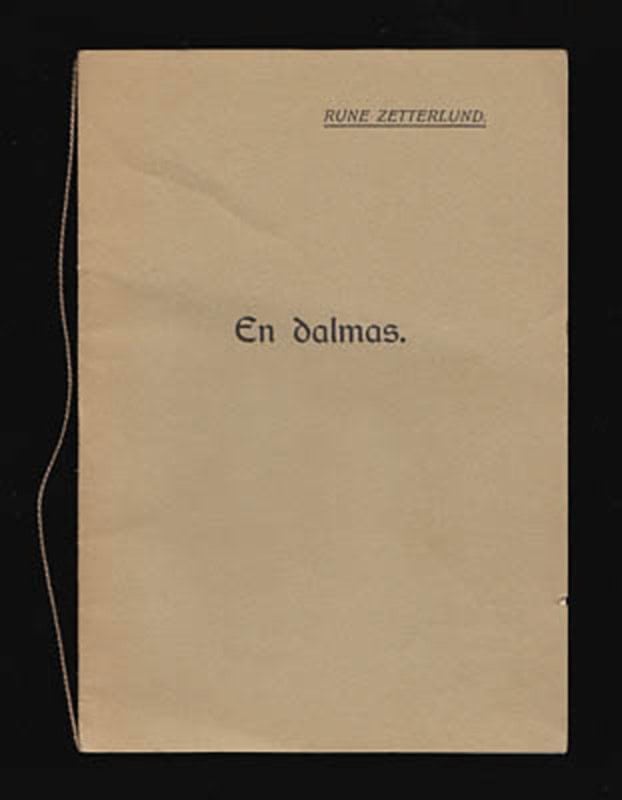 Rune Zetterlund : En dalmas