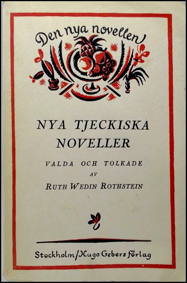 Ruth Wedin Rothstein : Nya tjeckiska noveller