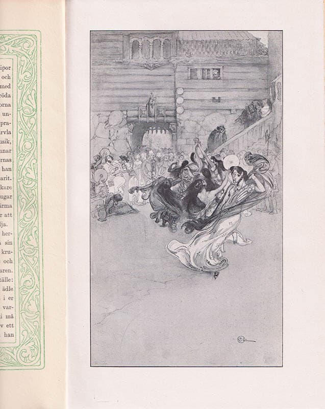 Rydberg, Viktor (1828-1895) ; Larsson, Carl (1853-1919) : Singoalla