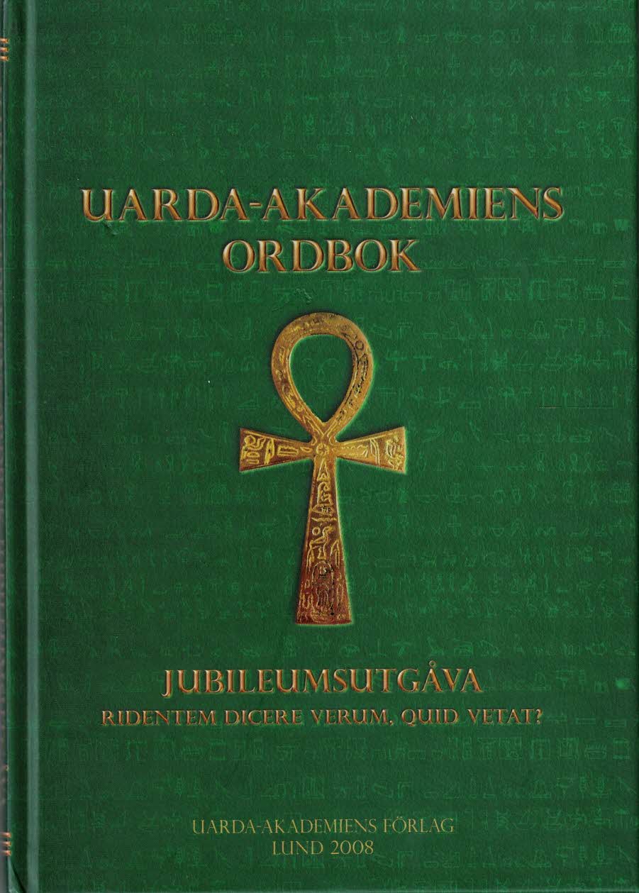 S Ola Thulin : Uarda-akademiens ordbok