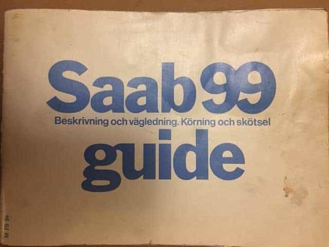 Saab 99 guide
