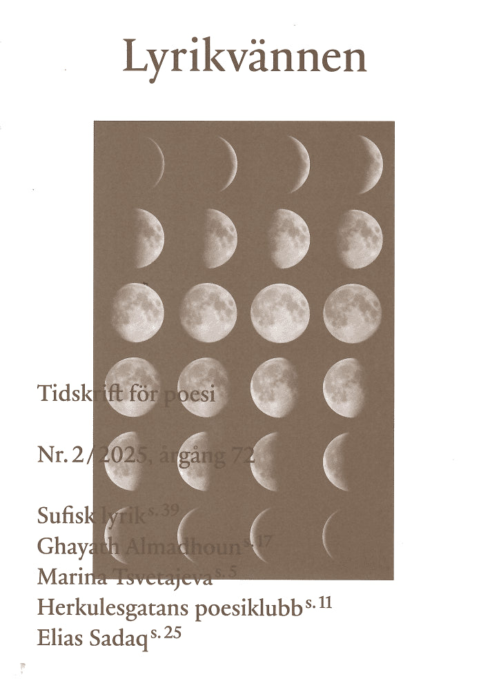 Saga Wallander och Adam Westman : Lyrikvännen 2 2025