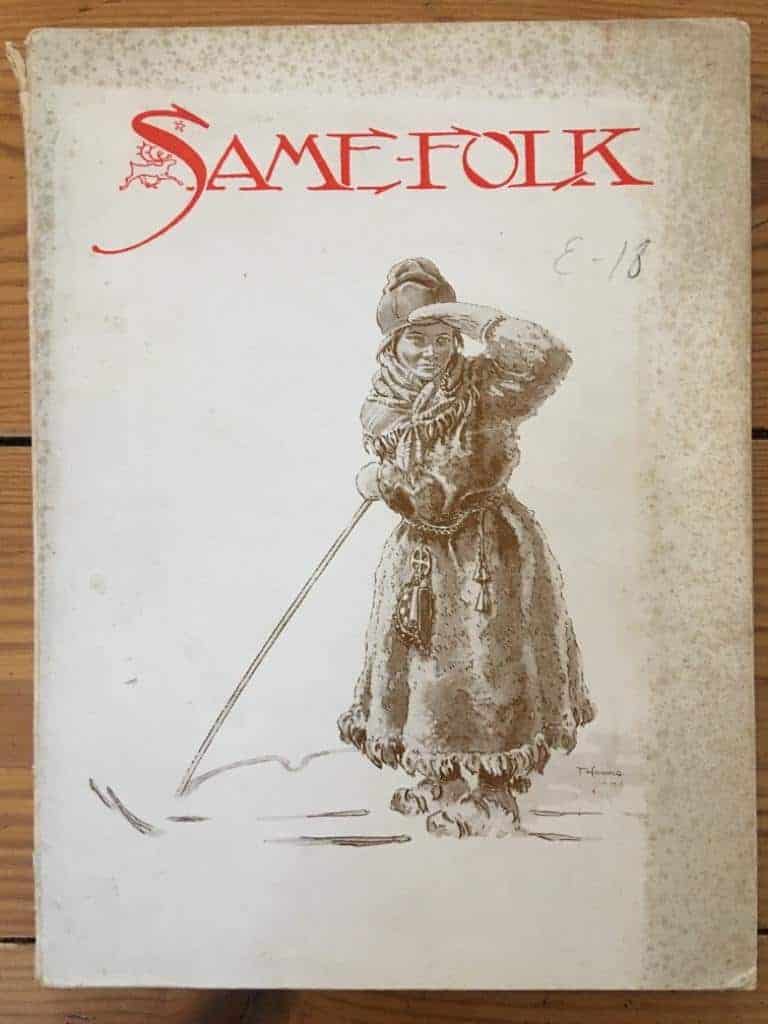 Same-folk. Blad ur Lapparnas bok del II. Om unga och gamla. Teckningar av F. Hoving
