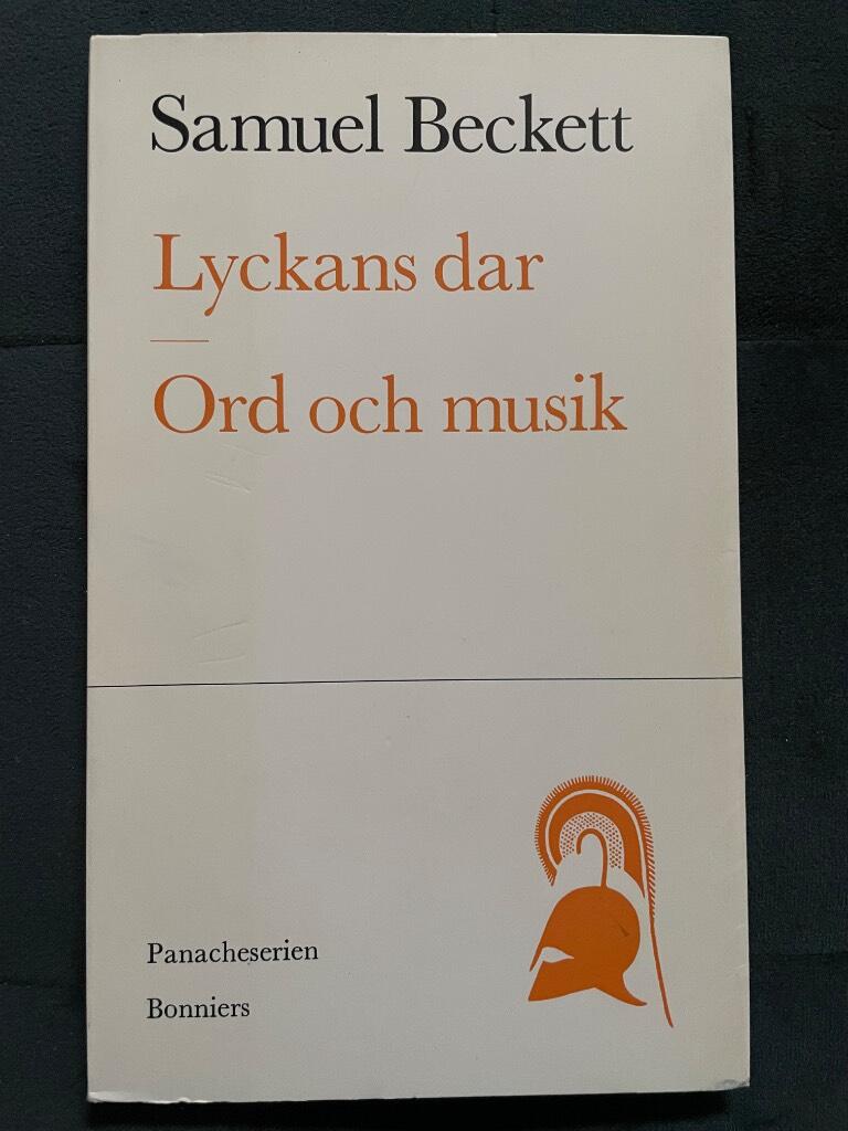 Samuel Beckett : Lyckans dar. Ord och musik