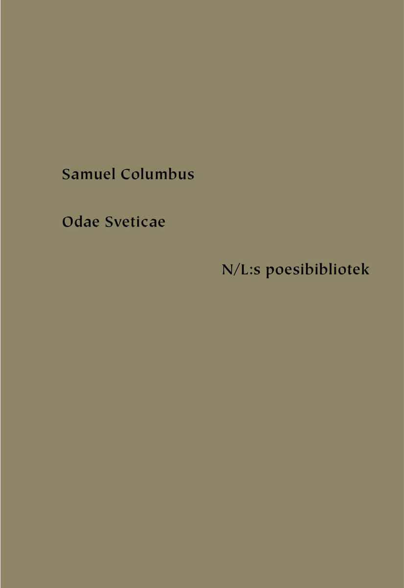 Samuel Columbus : Odae Sveticae