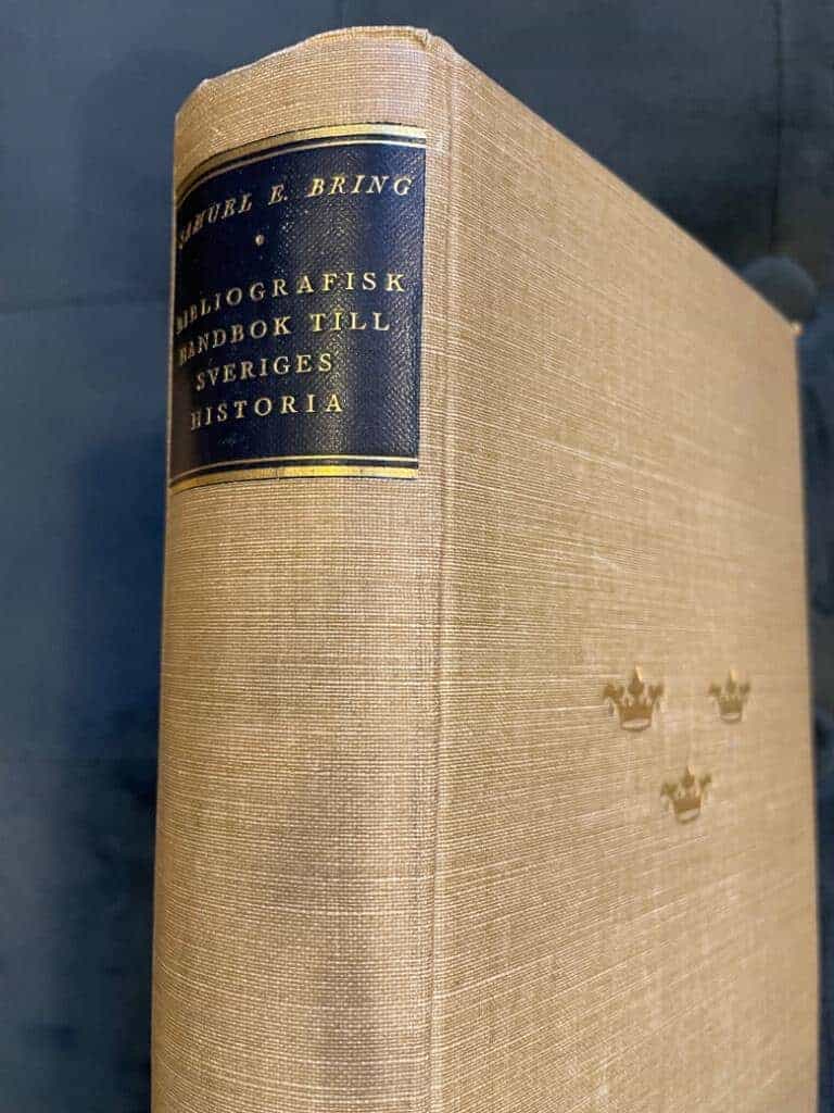 Samuel E. Bring : Bibliografisk handbok till Sveriges historia