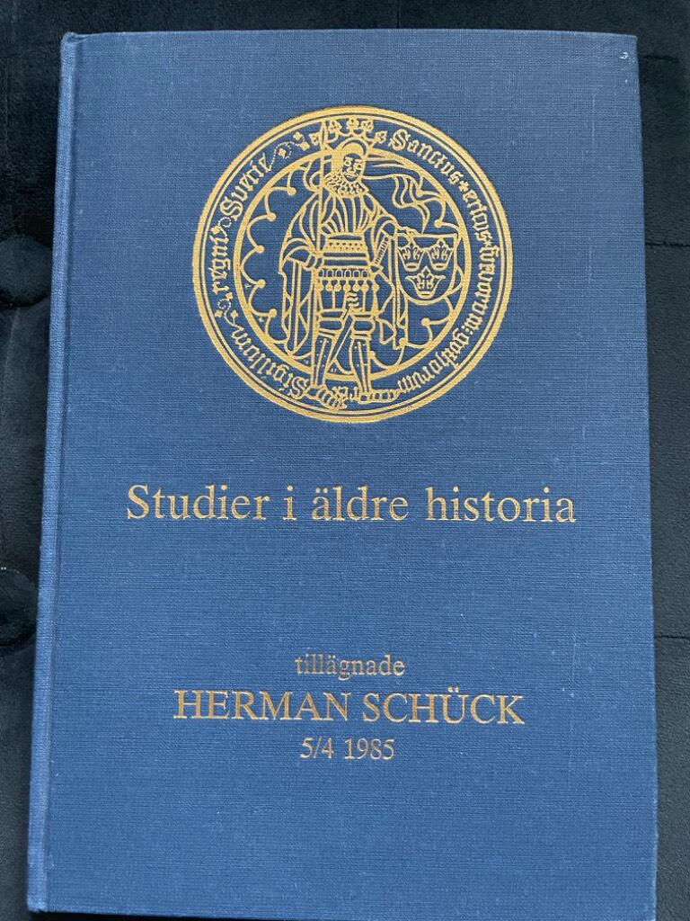 Sandberg, Robert ; Schück, Herman : Studier i äldre historia