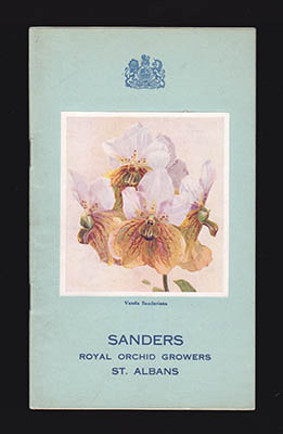 Sanders Orchid List