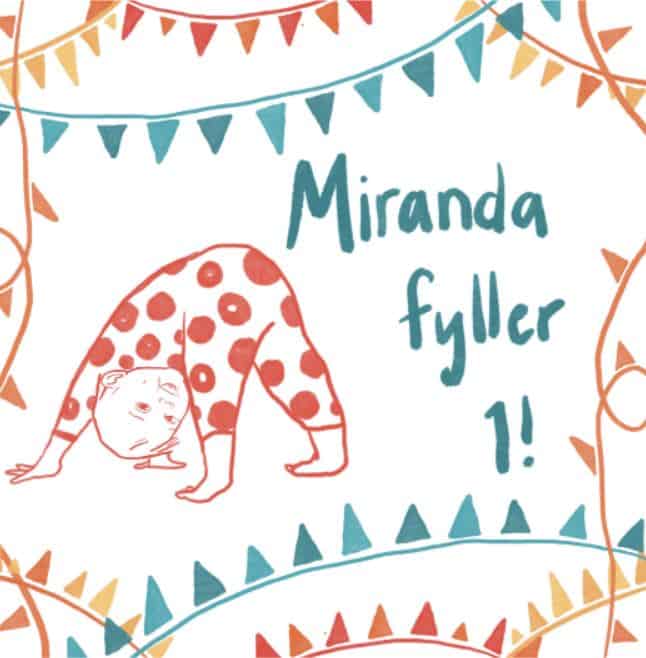 Sara Jernberg : Miranda fyller 1