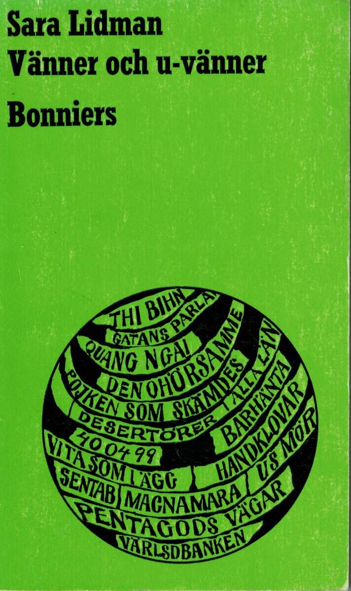 Sara Lidman : Vänner och u-vänner
