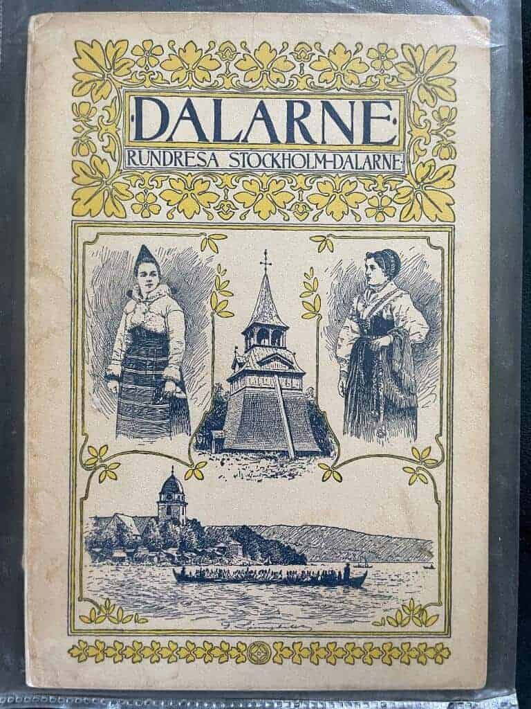 Schenström F. : Dalarne rundresa Stockholm-Dalarne [Järnväg]