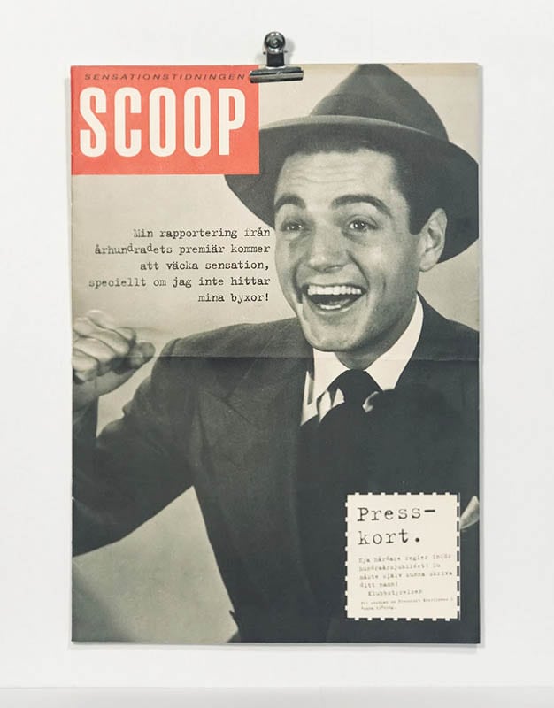 Sensationstidningen Scoop. Umeå, hösten 1993