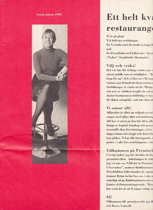 Sensationstidningen Scoop. Umeå, hösten 1993