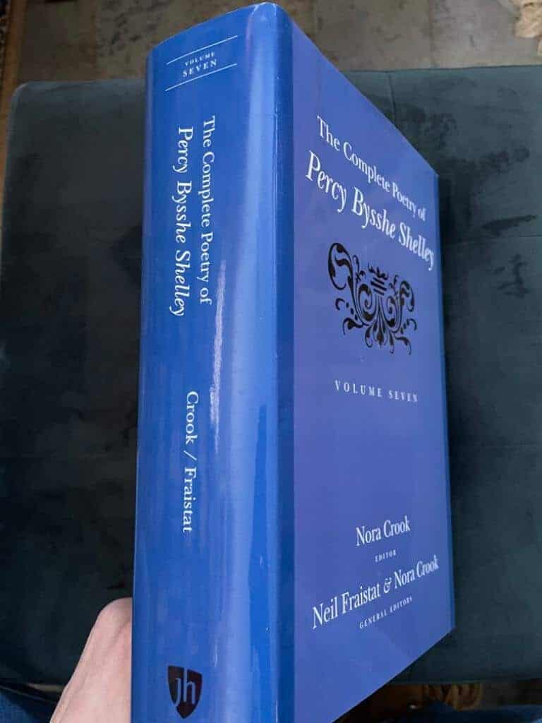 Shelley, Percy Bysshe; Fraistat, Neil ; Crook, Nora : The complete poetry of Percy Bysshe Shelley (Volume 7)