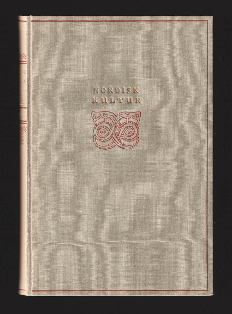 Shetelig, Haakon (1877-1955) ; Schück, Adolf (1897-1958) : Nordisk Kultur I. Befolkning i oldtiden (Shetelig). II. Befolkning under medeltiden (Schück)