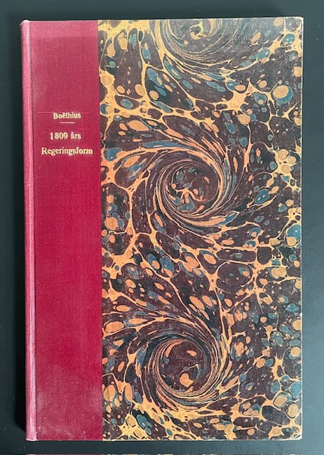 Simon Johannes. Boëthius : 1809 års regeringsform.