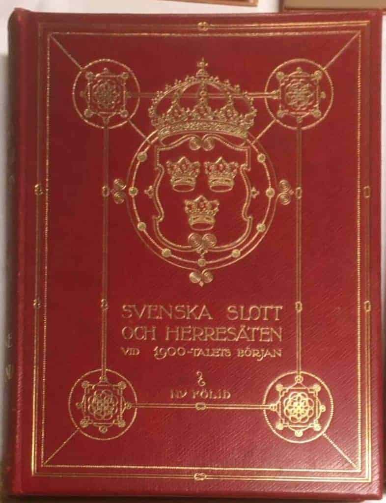 (Skåne/Uppland) Svenska slott och herresäten vid 1900-talets början.