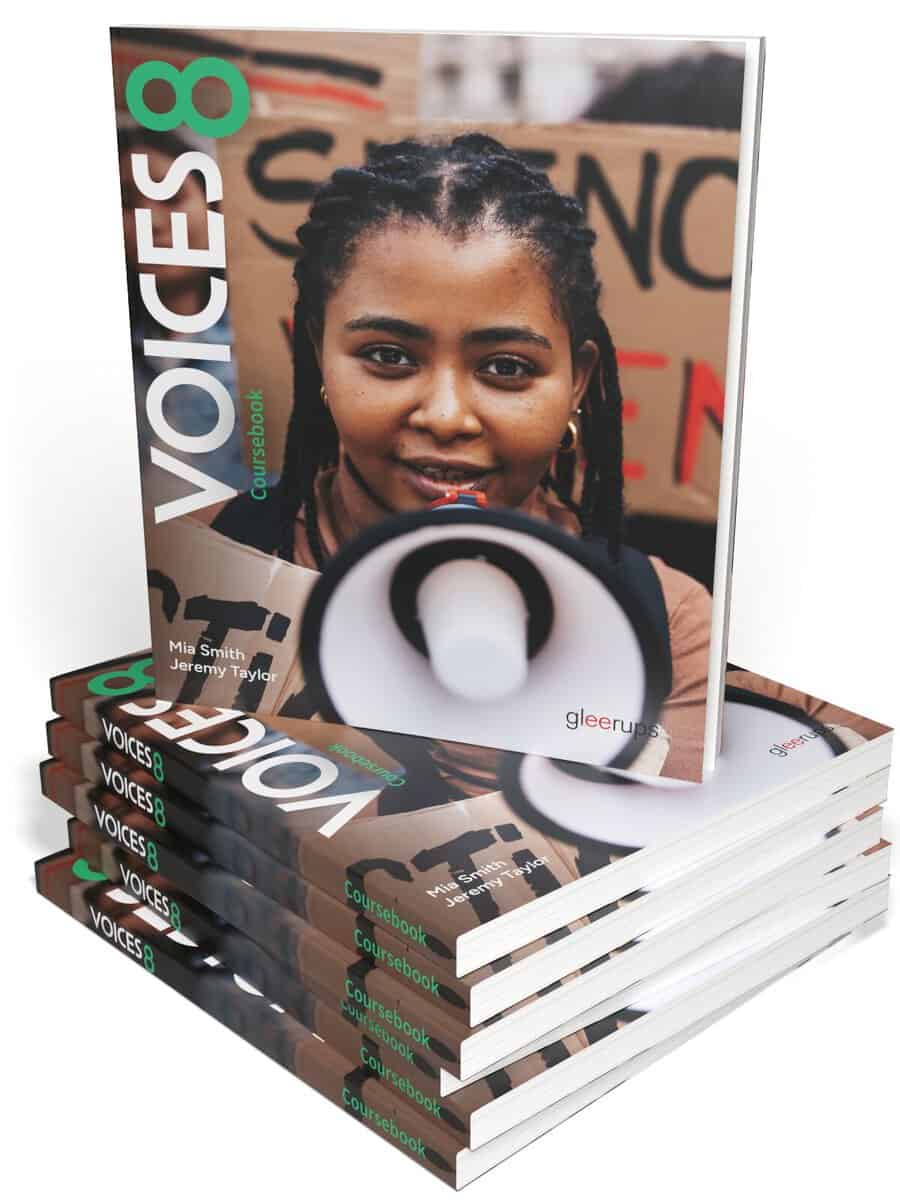 Smith, Mia ; Taylor, Jeremy : Voices 8 Coursebook, 25 ex