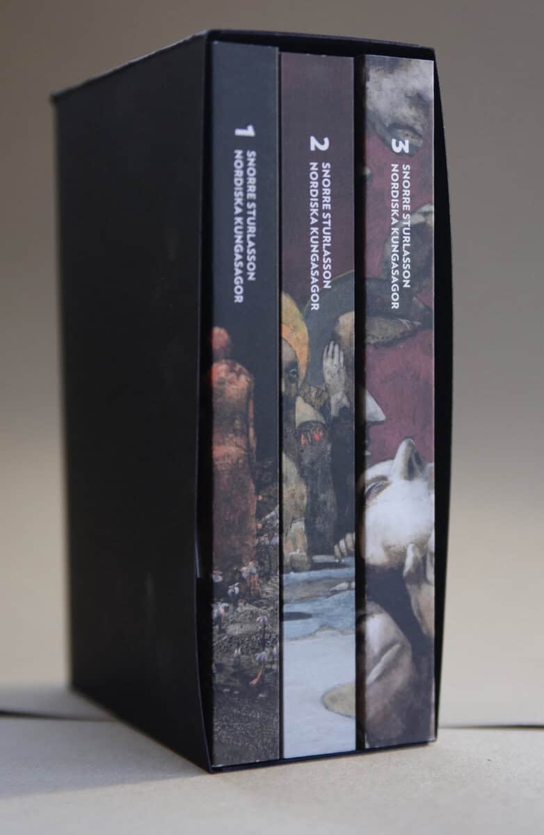 Snorre Sturlasson : Nordiska kungasagor. Box (del 1-3)