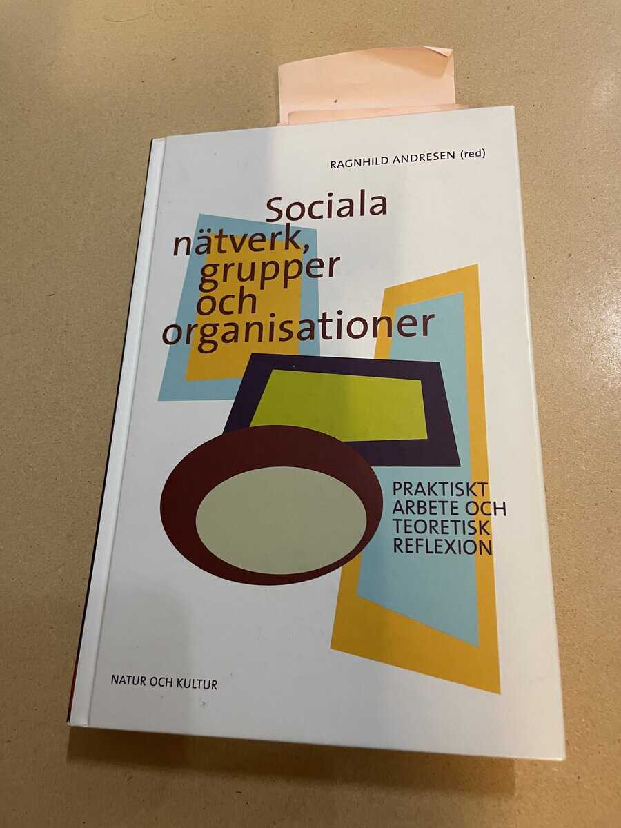 Sociala nätverk, grupper och organisationer praktiskt arbete och teoretisk reflexion
