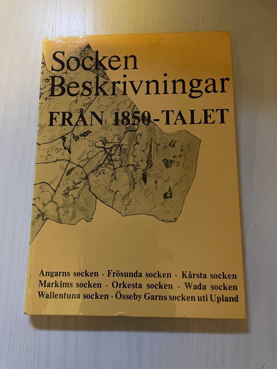 Sockenbeskrivningar från 1850-talet