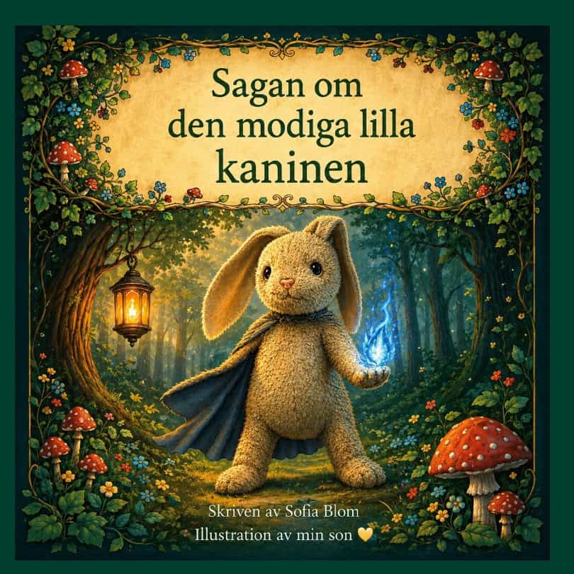 Sofia Blom : Sagan om den modiga lilla kaninen