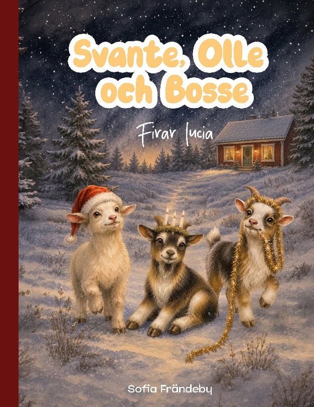 Sofia Frändeby : Svante, Bosse och Olle firar lucia